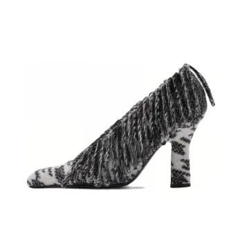 Burberry Sweep 100mm Checked Pumps