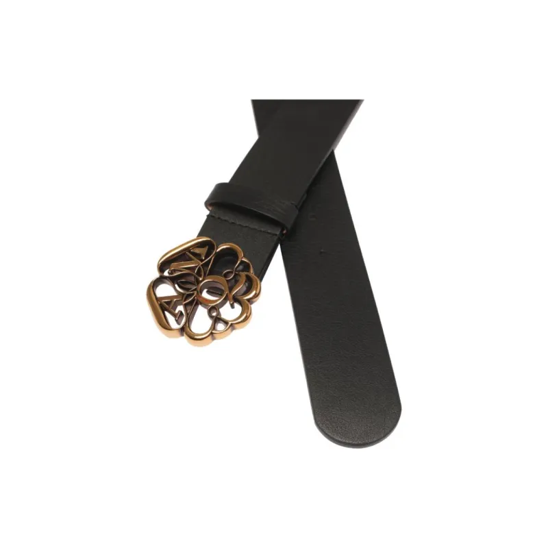 Alexander McQueen Cow Leather Belts Men's Width 4cm-2