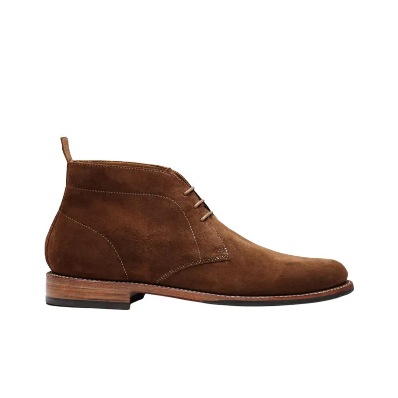 GRENSON Chester Ankle Boots Men's Brown-1