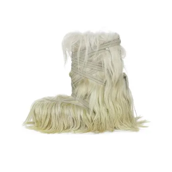 RICK OWENS/RO Bigrocks Ankle Boots Men's Beige