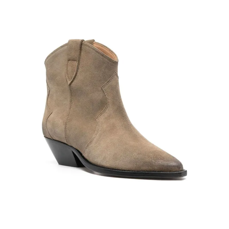 ISABEL MARANT Dewina 45mm Suede Boots-2