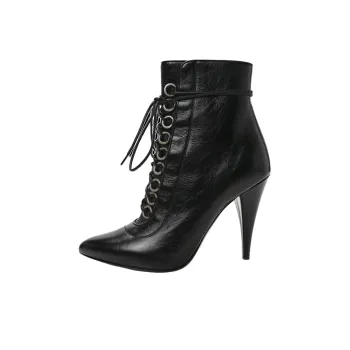 SAINT LAURENT Ankle Boots Women's Black