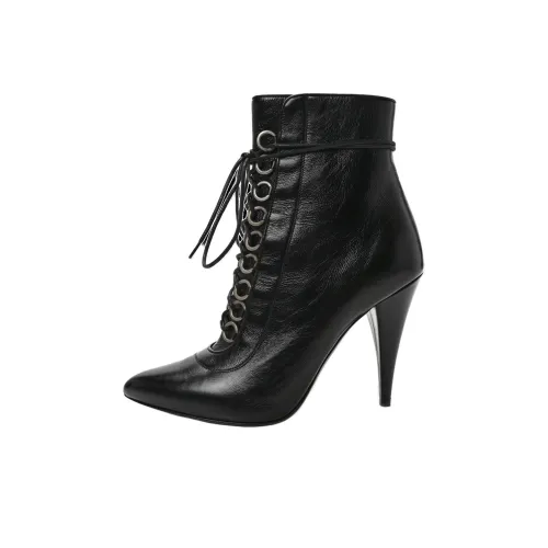 SAINT LAURENT Ankle Boots Women's Black