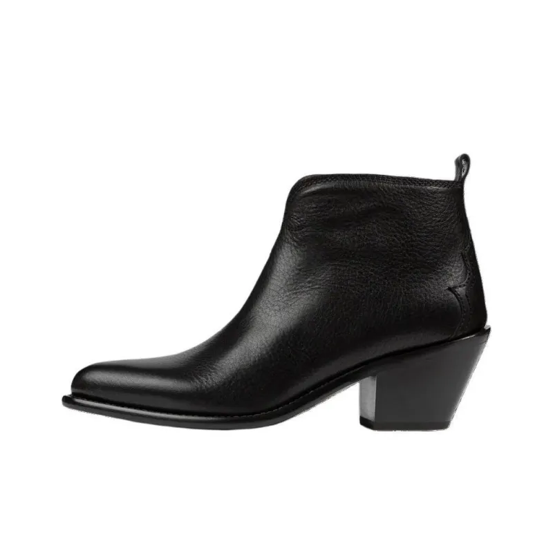 SARTORE Ankle Boots 6cm Women's Black-0