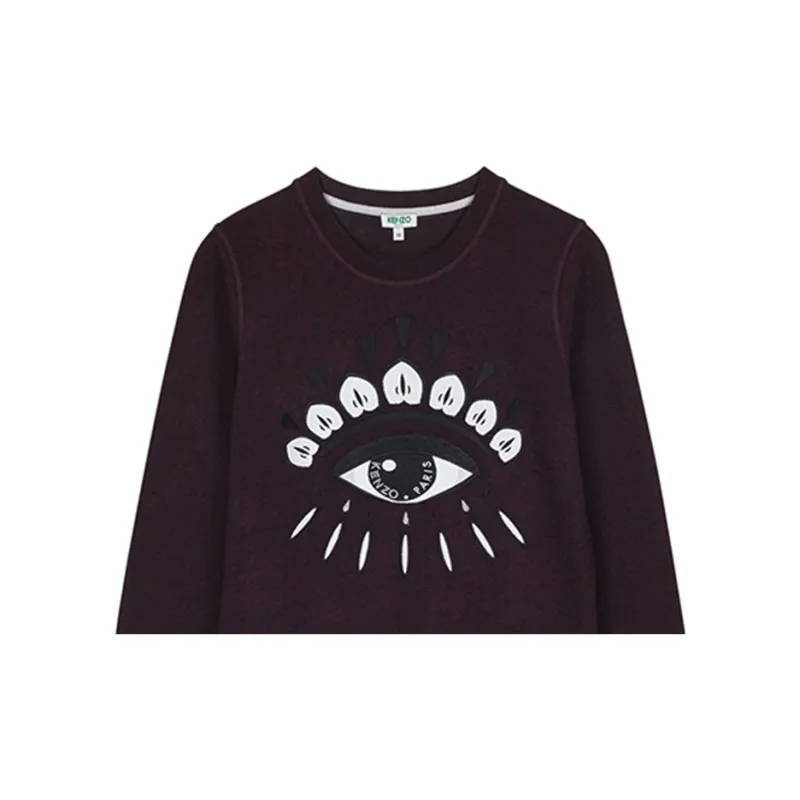 KENZO Sweatshirts Women's Rose Purple-3