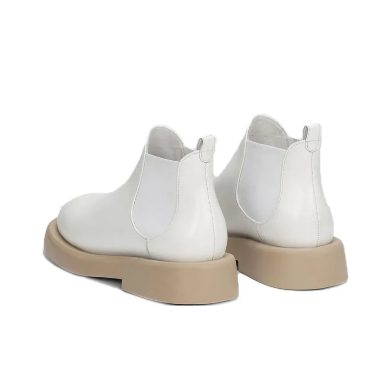 Marsèll Ankle-Length Chelsea Boots Men's White-3