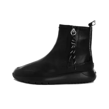 HOGAN ICUBE Ankle Boots Women's Black