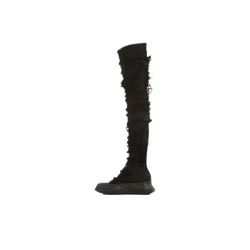 Rick Owens DRKSHDW Knee high Boots Women's Black