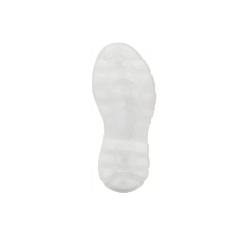 Alexander McQueen Tread Slick Lace Up High Boots 'White Transparent' Women's-5