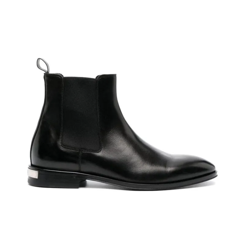 Roberto Cavalli Engraved logo Leather Boots-1
