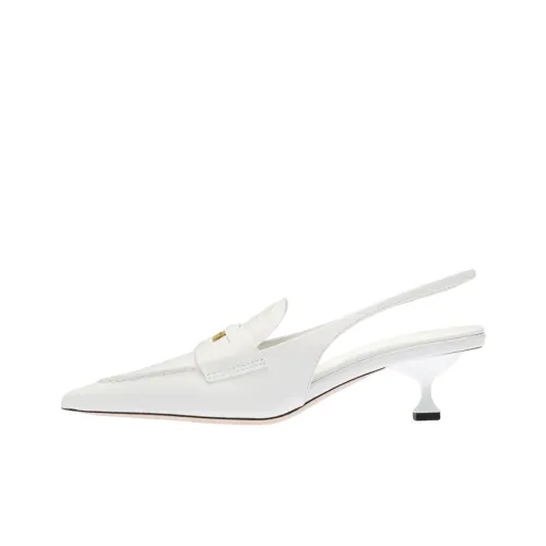 MIU MIU Leather Penny 45mm Loafers