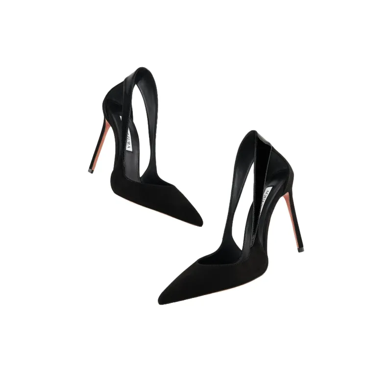 AQUAZZURA Dangerous Liaisons 105mm Pumps-4