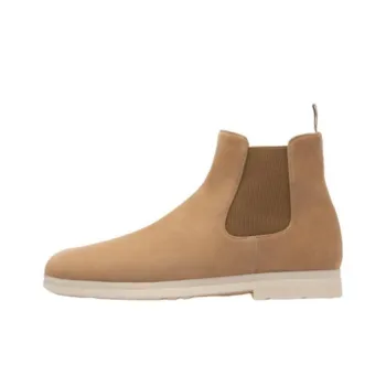 CHURCH'S Longfield Suede Chelsea Boots