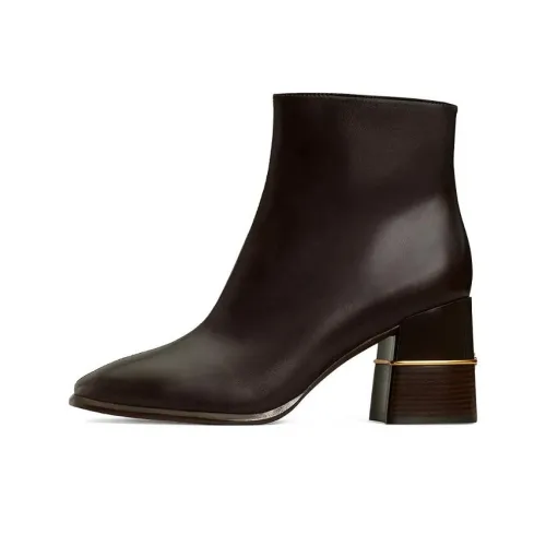 TORY BURCH Ankle Boots Women's Chocolate Brown