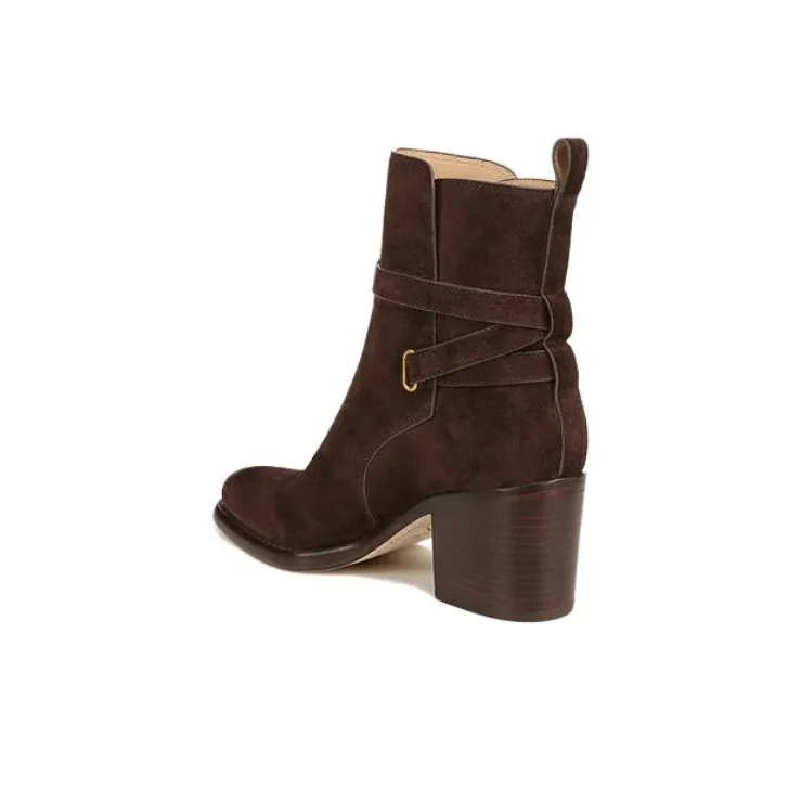 VERONICA BEARD Sohelia Ankle Boots Women's Brown-2