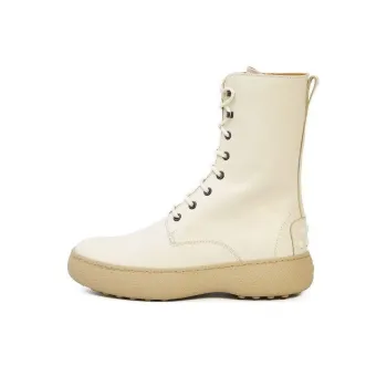 TOD'S W. G. Round Toe Lace Up Boots Women's