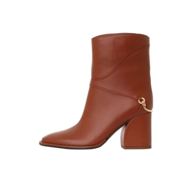 Zimmermann Ankle Boots 4.5cm Women's Brown-0