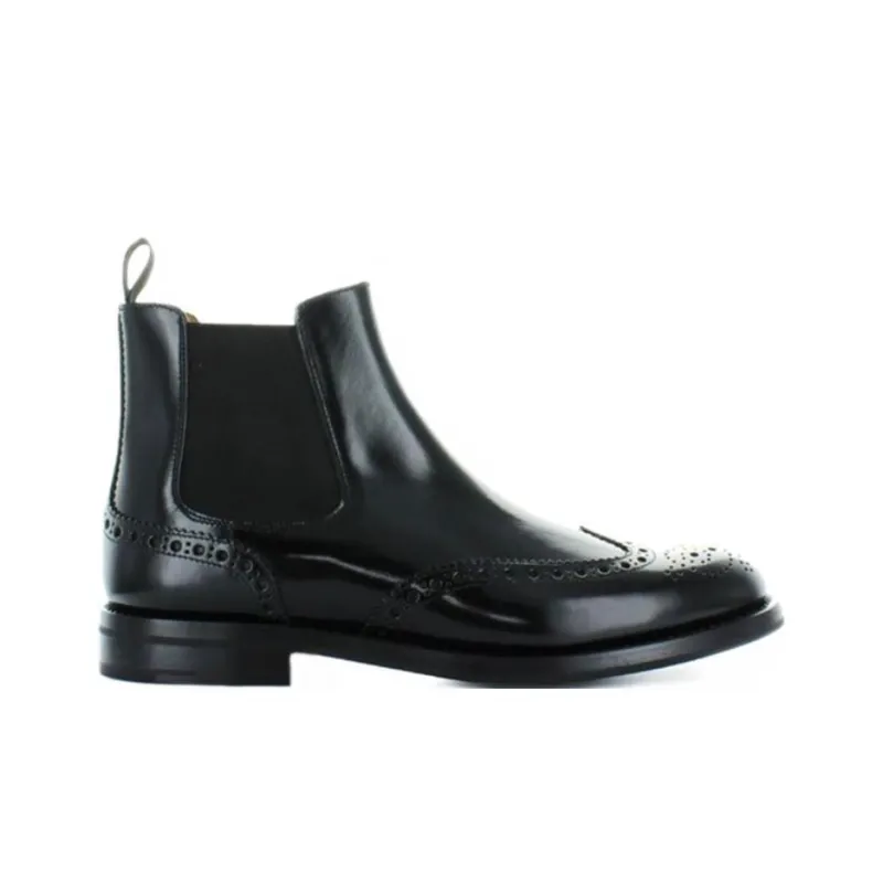 CHURCH'S Chelsea Boots Women's Black-4