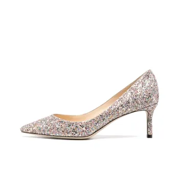 Jimmy Choo Romy 60mm Glitter detail Pumps