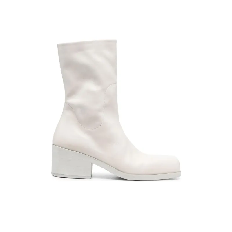 Marsèll Cassello Ankle Boots 5cm Women's White-1