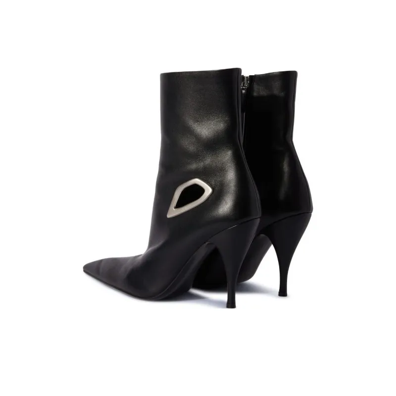 OFF WHITE Crescent Ankle Boots Women's-3