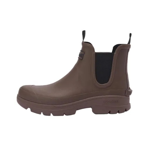 BARBOUR Nimbus Wellingtons Short Chelsea Boots Men's Umber