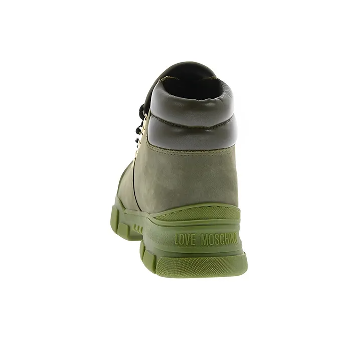 Love MOSCHINO Lace-up Ankle Boots-3
