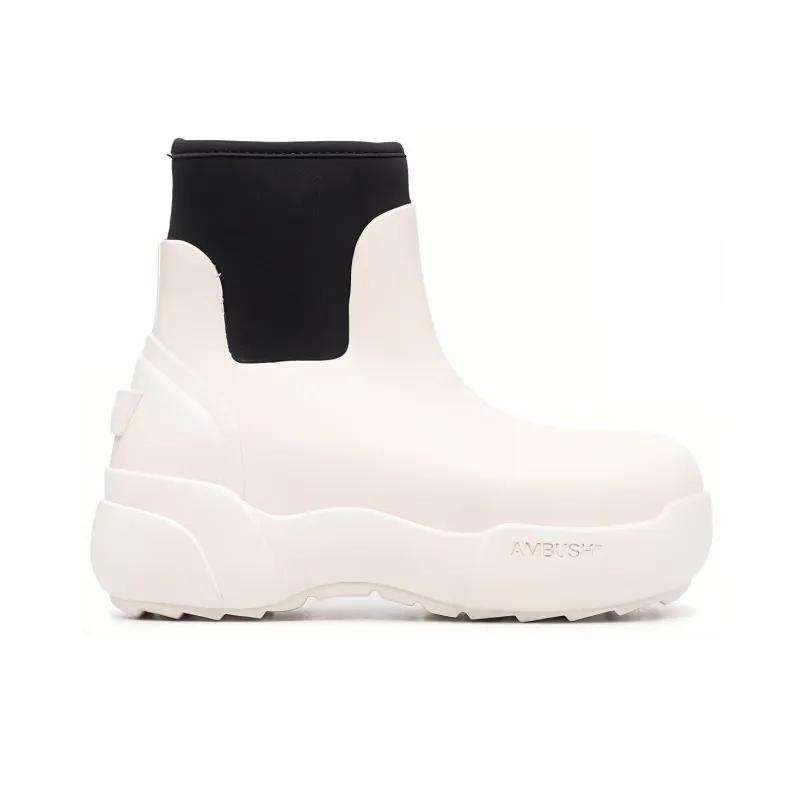 AMBUSH Panelled Ankle Boots-1