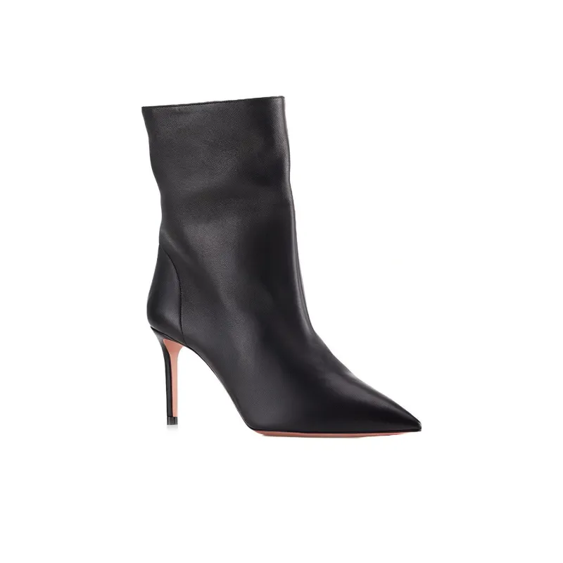 AQUAZZURA Matignon Ankle Boots 75mm-2