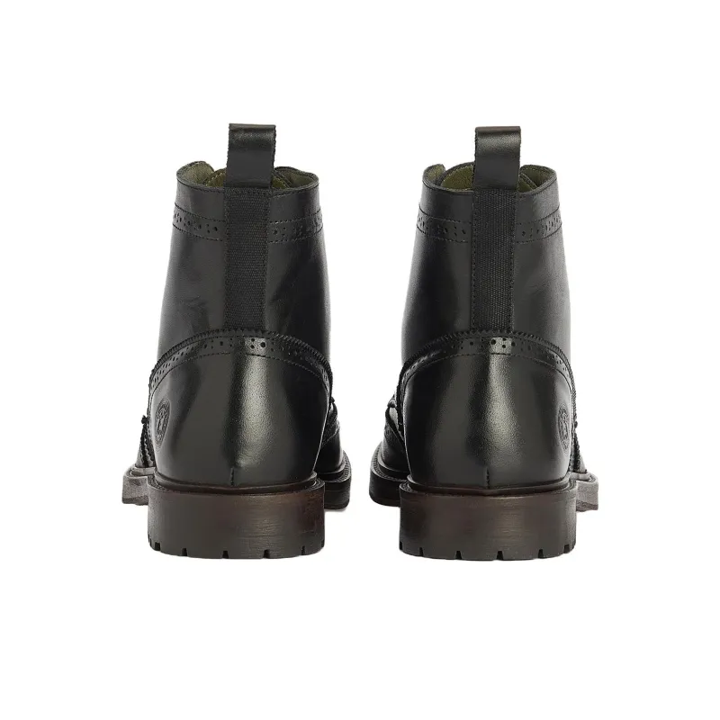 BARBOUR Ankle Boots Men's Black-4