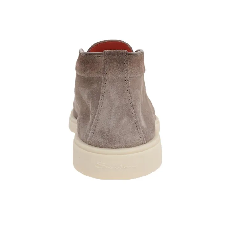 Santoni Desert Round Toe Slip On Boots-2