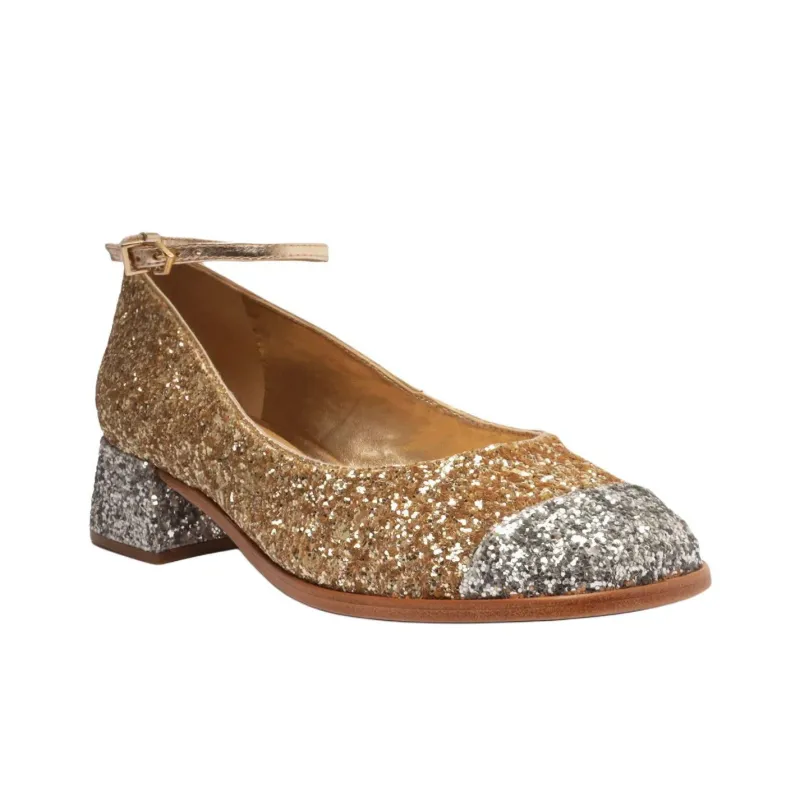 Schutz Dorothy High Heels 4cm Women's Gold-2