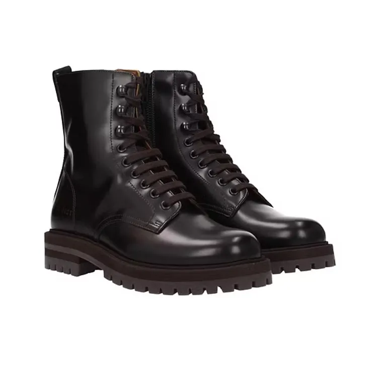 COMMON PROJECTS Combat Lace-up Ankle Boots-1