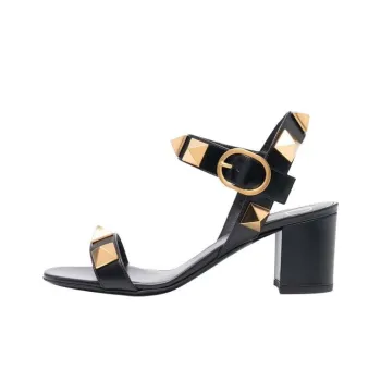 Valentino Garavani Roman Stud 60mm Block-heel Sandals