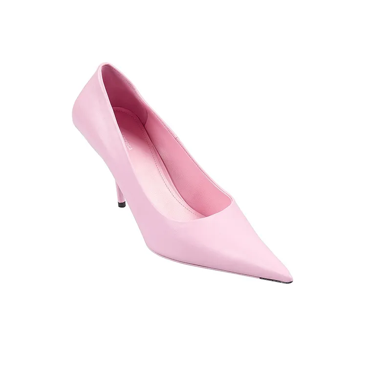 Balenciaga Knife High Heels Women's Pink-2