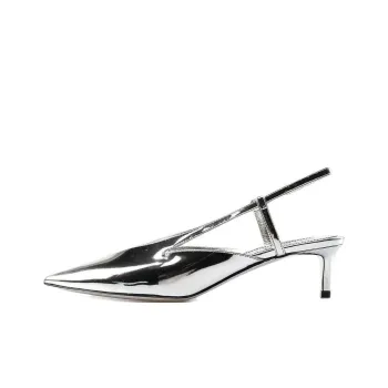 Givenchy Slim Heel High Heels 4.5cm Women's Silver