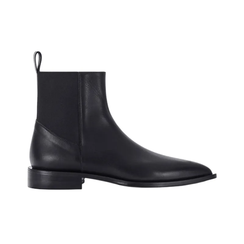 ATP Atelier Lauro Short Chelsea Boots Women's Black-1