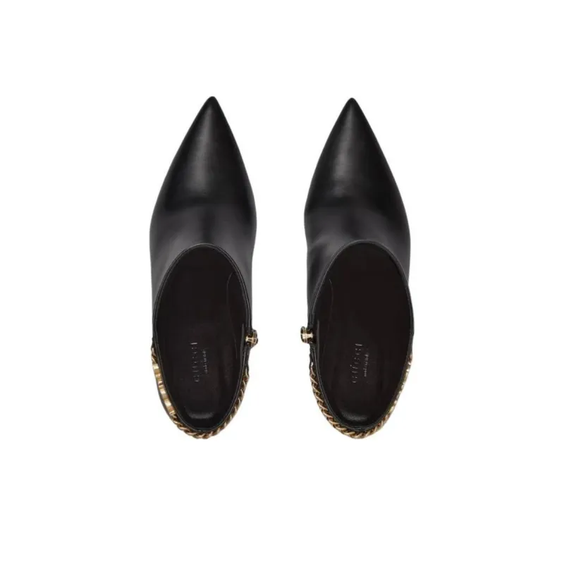 GUCCI Signoria Ankle Boots Women's Black-4