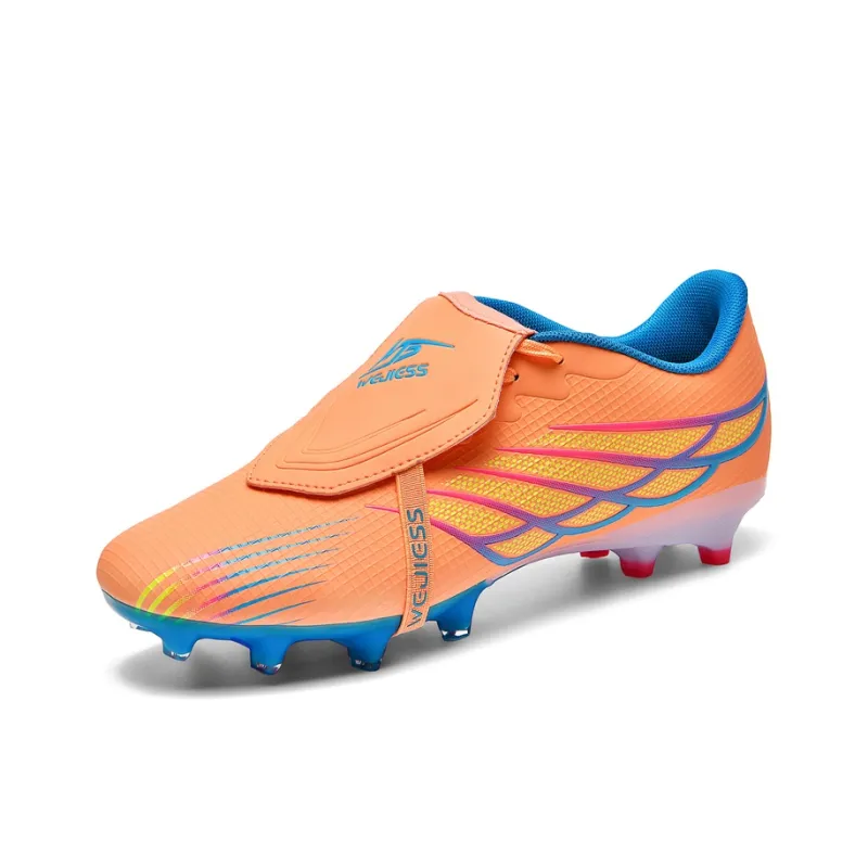 WEJIESS Soft Ground Firm Ground Anti-Slip Wear-Resistant Soccer Shoes Unisex-20