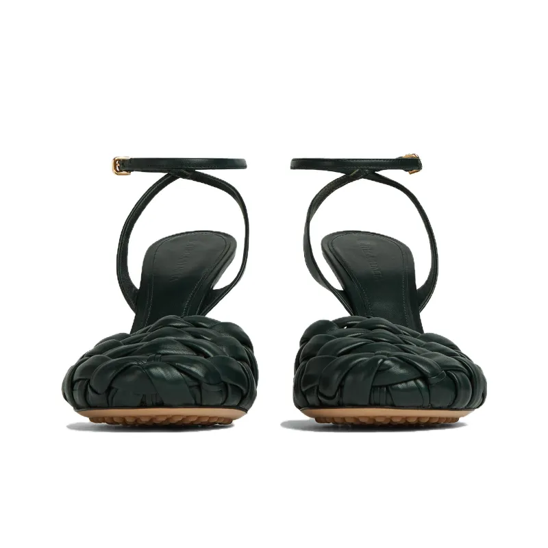 Bottega Veneta Slim Heel High Heels 9cm Women's Black-2