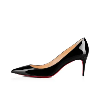 CL LUBOTING Slim Heel High Heels 7cm Women's Black brown red