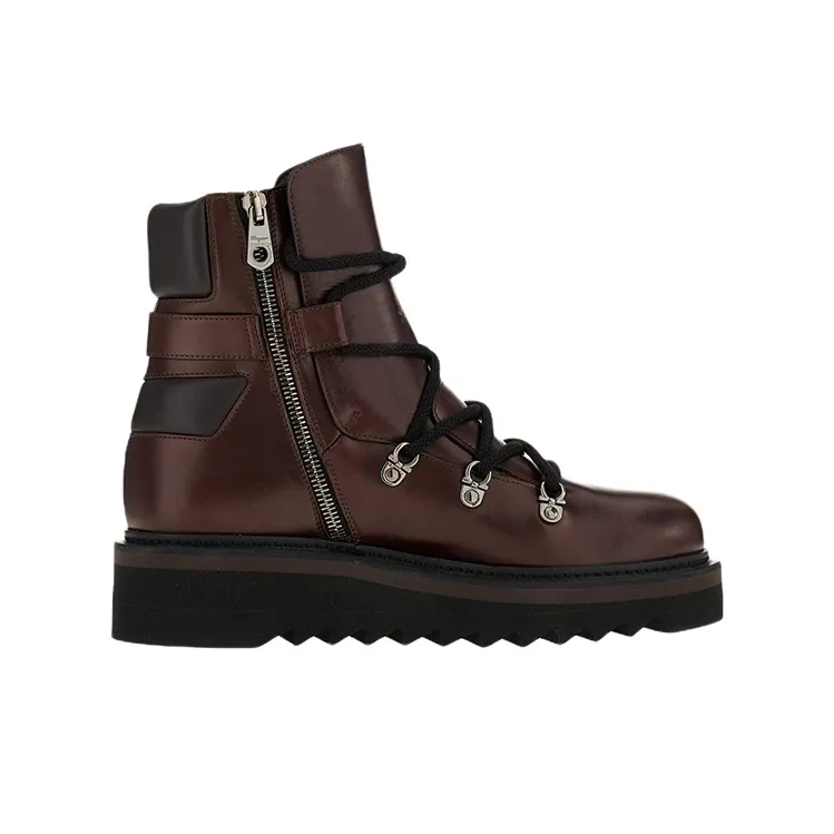 FERRAGAMO Elimo Lace-up Boots-1