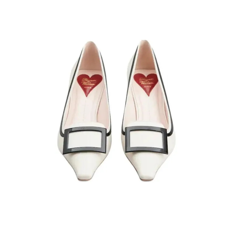 Roger Vivier Viv Canard Leather Pumps-3