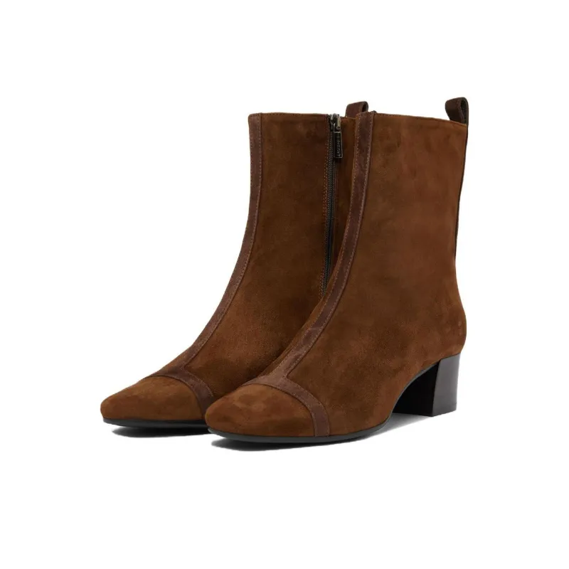 Carel Ankle Boots 4cm Women's Brown-4