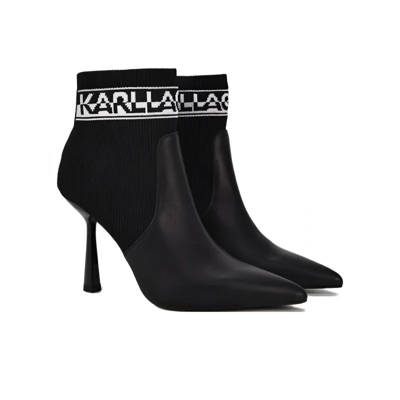 KARL LAGERFELD / Karl Lagerfeld Jeans Pandara Sock Style Ankle Boots Women's-1