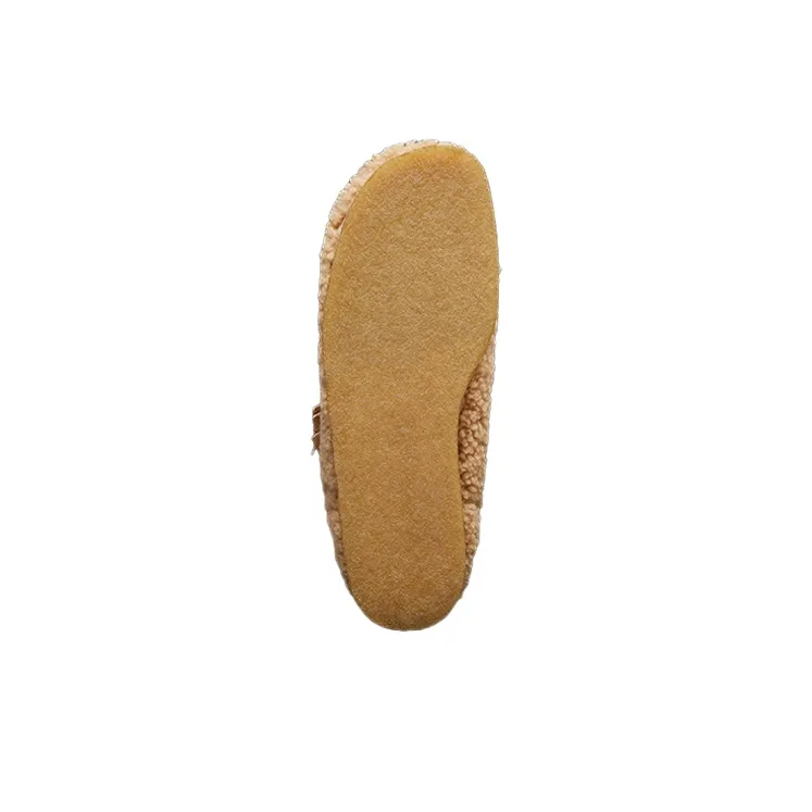 Moncler Clarks X Moncler Wallabee Shearling 'Beige'-3