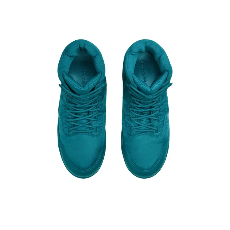 Bottega Veneta Puddle Bomber Ankle Boot Teal-2