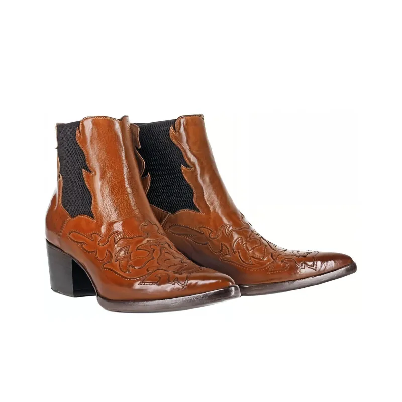 Alberto Fasciani Ursula Chelsea Boots Women's Light Brown-2