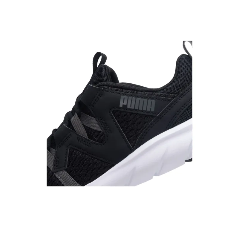 PUMA Anti Slip Wear Resistant Low Top Running Shoes Unisex Black White-5