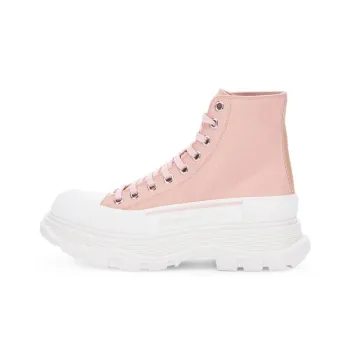 Alexander McQueen Tread Slick Boot Magnolia White Women's